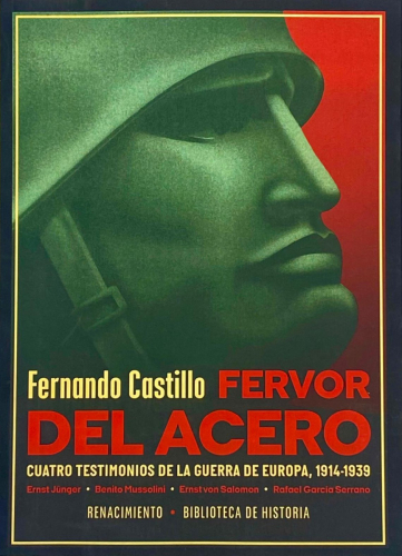 Portada del libro de FERVOR DEL ACERO