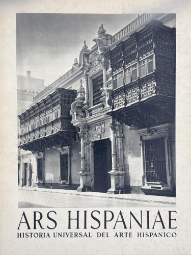 Portada del libro de Ars hispaniae.Arte en América y Filipinas, volumen X X I
