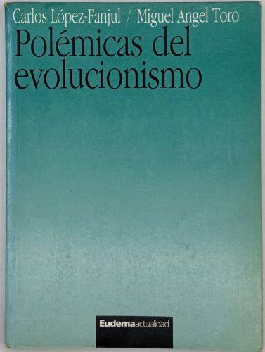 Portada del libro de Polémicas del evolucionismo