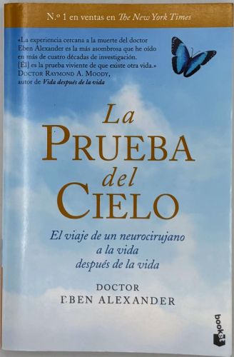 Portada del libro de La prueba del cielo