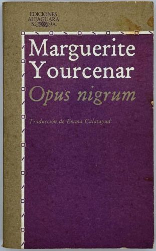 Portada del libro de Opus nigrum