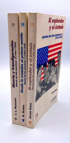 Portada del libro de HISTORIA DEL CINE AMERICANO.