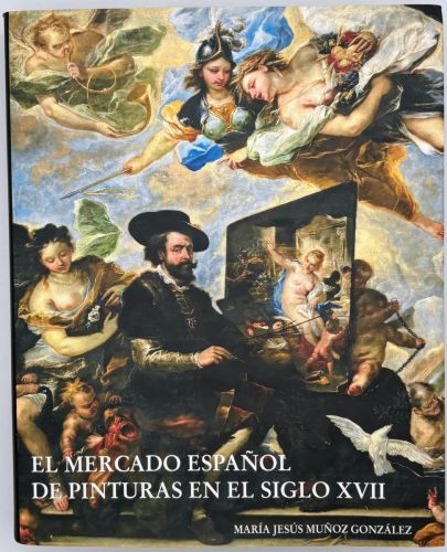 Portada del libro de El mercado español de pinturas en el s. XVII