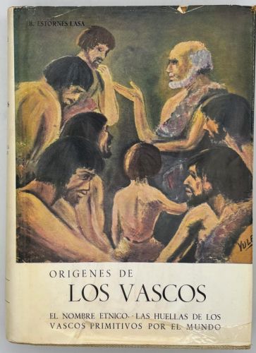 Portada del libro de ORÍGENES DE LOS VASCOS . Tomo 3