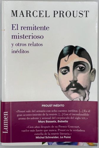 Portada del libro de El remitente misterioso y otros relatos inéditos