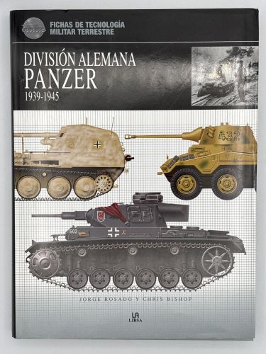 Portada del libro de División alemana Panzer, 1939-1945