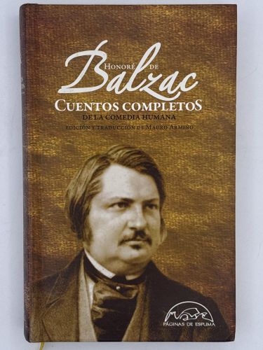 Portada del libro de Cuentos completos de La Comedia humana