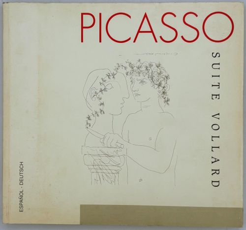 Portada del libro de Picasso, suite vollard