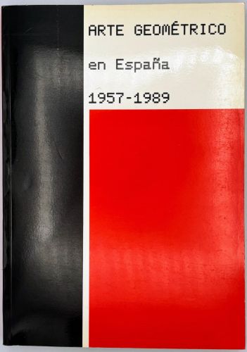 Portada del libro de Arte Geométrico de España 1957-1989