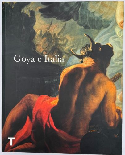 Portada del libro de Goya e Italia