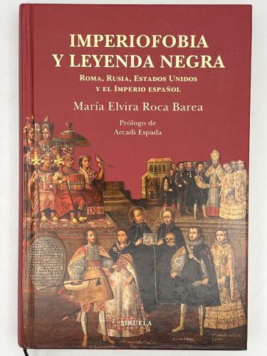 Book cover from Imperiofobia y leyenda negra