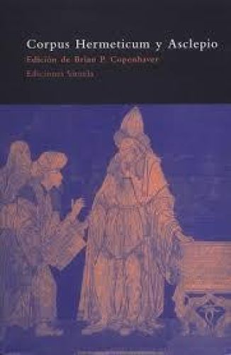 Portada del libro de Corpus hermeticum y Asclepio
