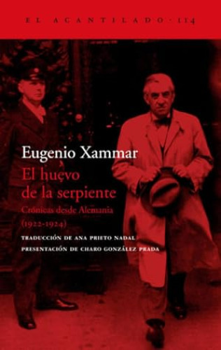 Portada del libro de El huevo de la serpiente