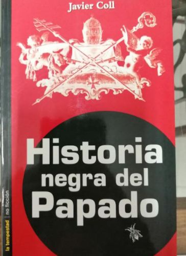 Portada del libro de HISTORIA NEGRA DEL PAPADO