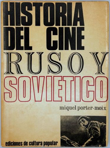 Portada del libro de Historia del cine ruso y soviético