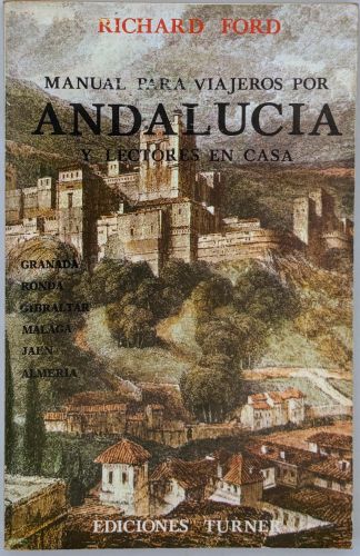 Portada del libro de Manual para viajeros por Andalucía y lectores en casa