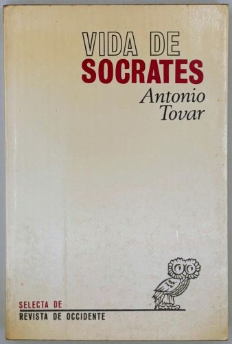 Portada del libro de Vida de Sócrates