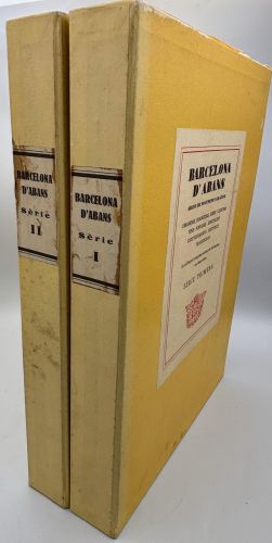 Portada del libro de Barcelona D´Abans. Arxiu de documents grafics