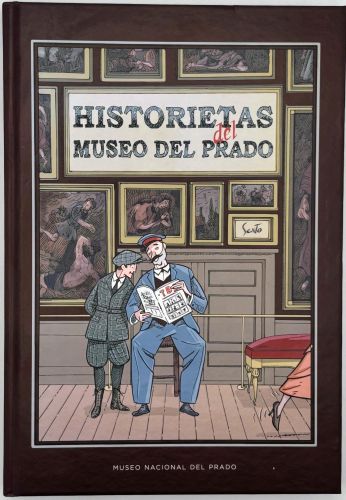 Portada del libro de Historietas del Museo del Prado