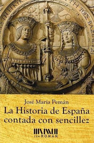 Portada del libro de La historia de España contada con sencillez