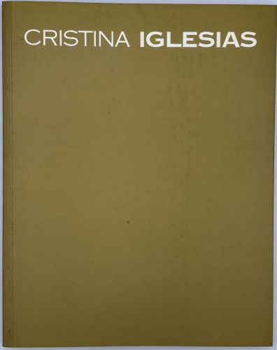 Book cover from Cristina Iglesias
