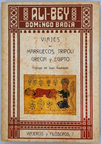 Portada del libro de Viajes por Marruecos, Tripoli, Grecia y Egipto.