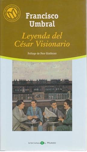 Portada del libro de Leyenda del César Visionario