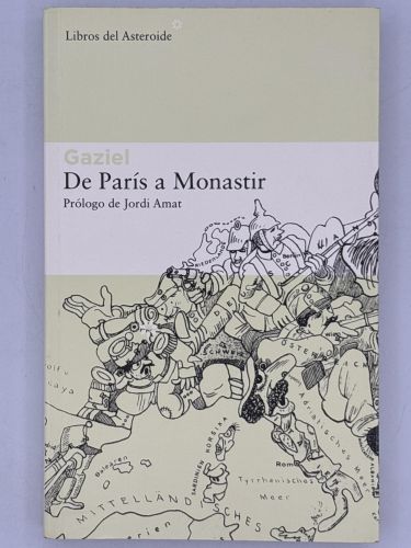 Portada del libro de De París a Monastir