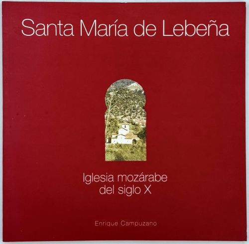 Portada del libro de Santa María de Lebeña