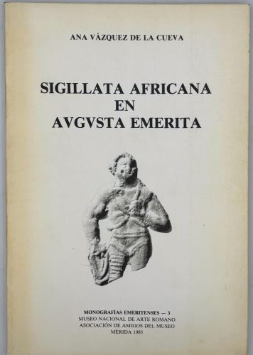 Portada del libro de Sigillata africana en Augusta Emerita