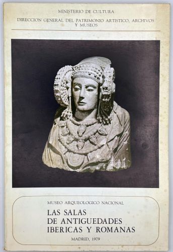 Portada del libro de Las salas de antigüedades Ibéricas y Romanas