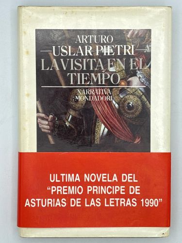 Portada del libro de La visita en el tiempo