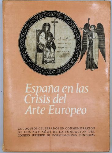 Portada del libro de España en las crisis del arte europeo