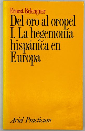 Portada del libro de La hegemonía hispánica en Europa