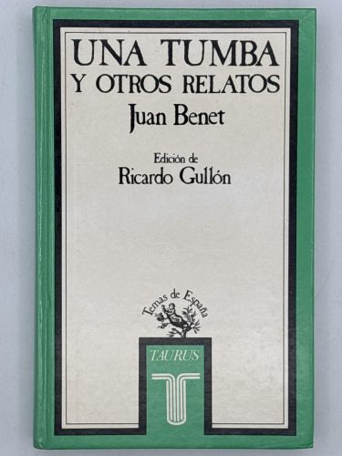Portada del libro de Una tumba y otros relatos