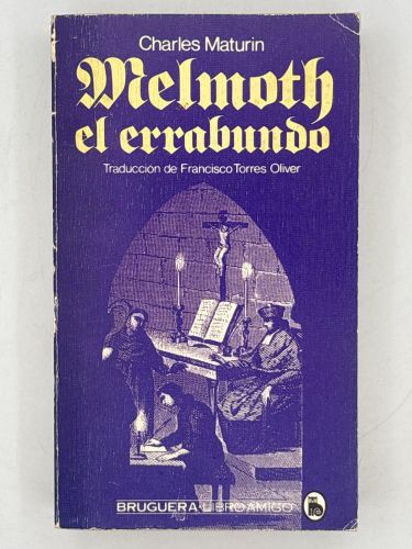 Portada del libro de Melmoth, el errabundo