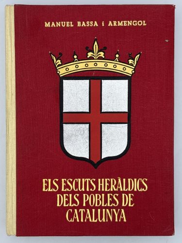 Portada del libro de Els escuts heràldics dels Pobles de Catalunya