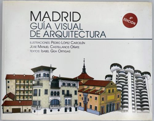 Portada del libro de Madrid. Guía visual de arquitectura