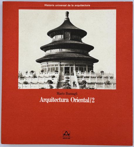Book cover from Arquitectura oriental. (T.2)