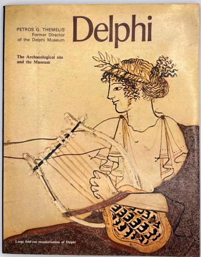 Portada del libro de Delphi. The archaeological site and the museum
