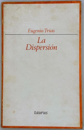 Portada del libro de La dispersión