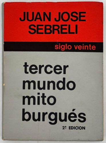 Book cover from Tercer mundo, mito burgués
