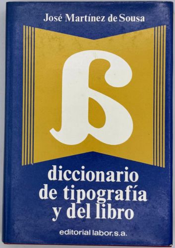 Portada del libro de Diccionario de tipografía y del libro