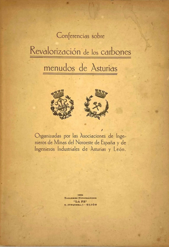 Book cover from CONFERENCIA DE LOS CARBONES MENUDOS DE ASTURIAS