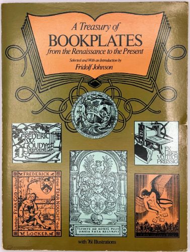 Book cover from TREASURY OF BOOKPLATES FROM THE RENAISSANCE TO THE PRESENT