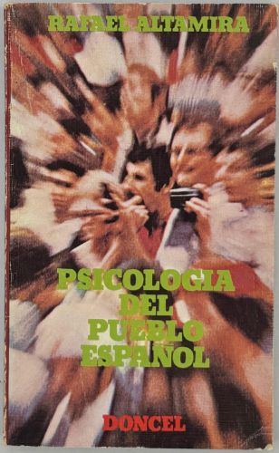Portada del libro de Psicología del pueblo español