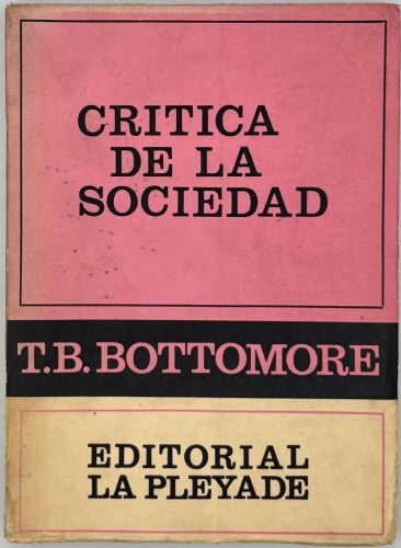 Book cover from Crítica de la Sociedad
