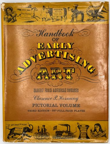 Portada del libro de Handbook of early advertising art