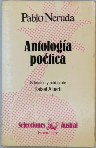 Portada del libro de Neruda