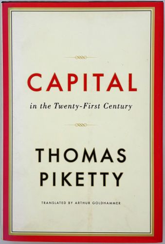 Book cover from Capital in the Twenty First Century
